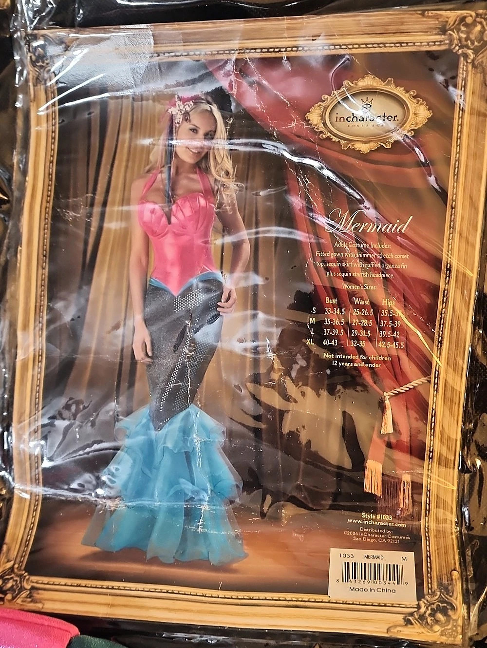Mermaid Costume Adult Medium